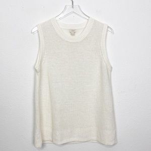 JCrew Linen Knitted Tank Top